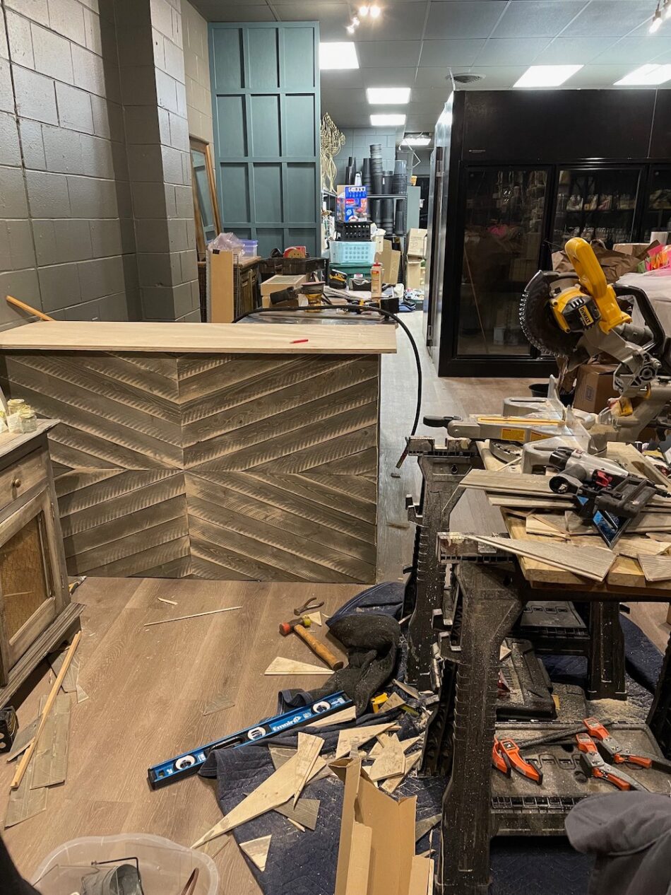 Custom interior renovations by Aaron Leszczynski. Custom interior renovations by Aaron Leszczynski.