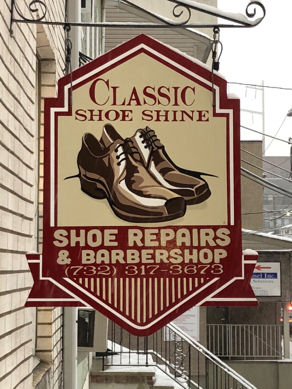 NJ Hand painted sign from Aaron Leszczynski. NJ Hand painted sign from Aaron Leszczynski.